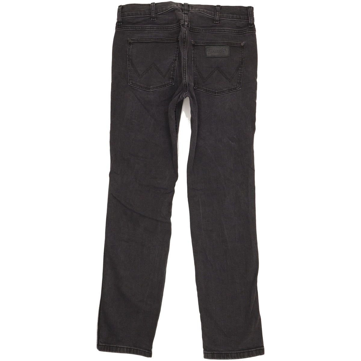 Wrangler Greensboro Men Black Straight Regular Jeans W32 L32