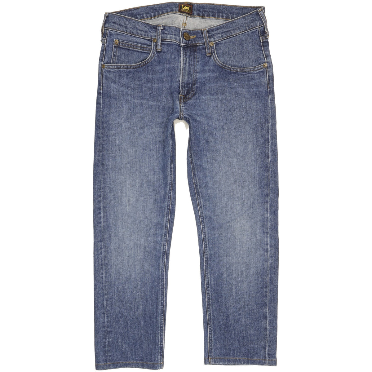 Lee Daren Men Blue Straight Slim Stretch Jeans W30 L24