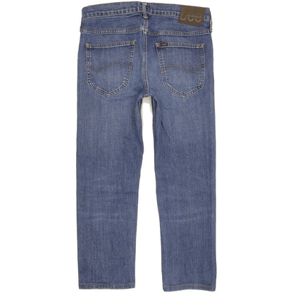 Lee Daren Men Blue Straight Slim Stretch Jeans W30 L24
