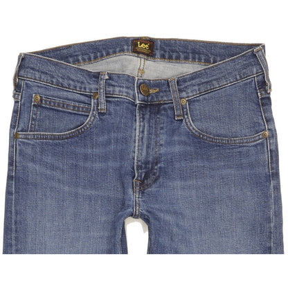 Lee Daren Men Blue Straight Slim Stretch Jeans W30 L24