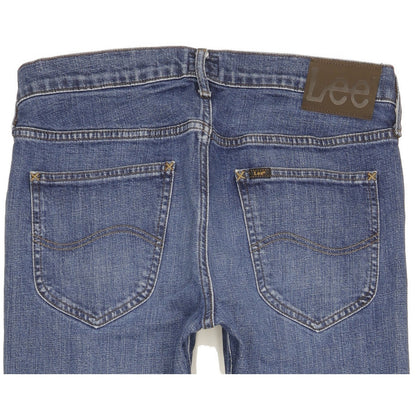 Lee Daren Men Blue Straight Slim Stretch Jeans W30 L24
