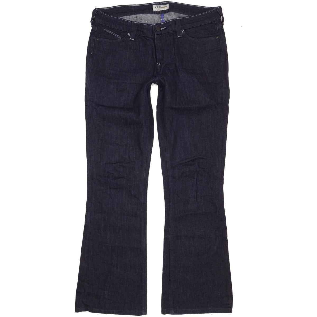 Lee Bell Women Navy Bootcut Slim Stretch Jeans W30 L31