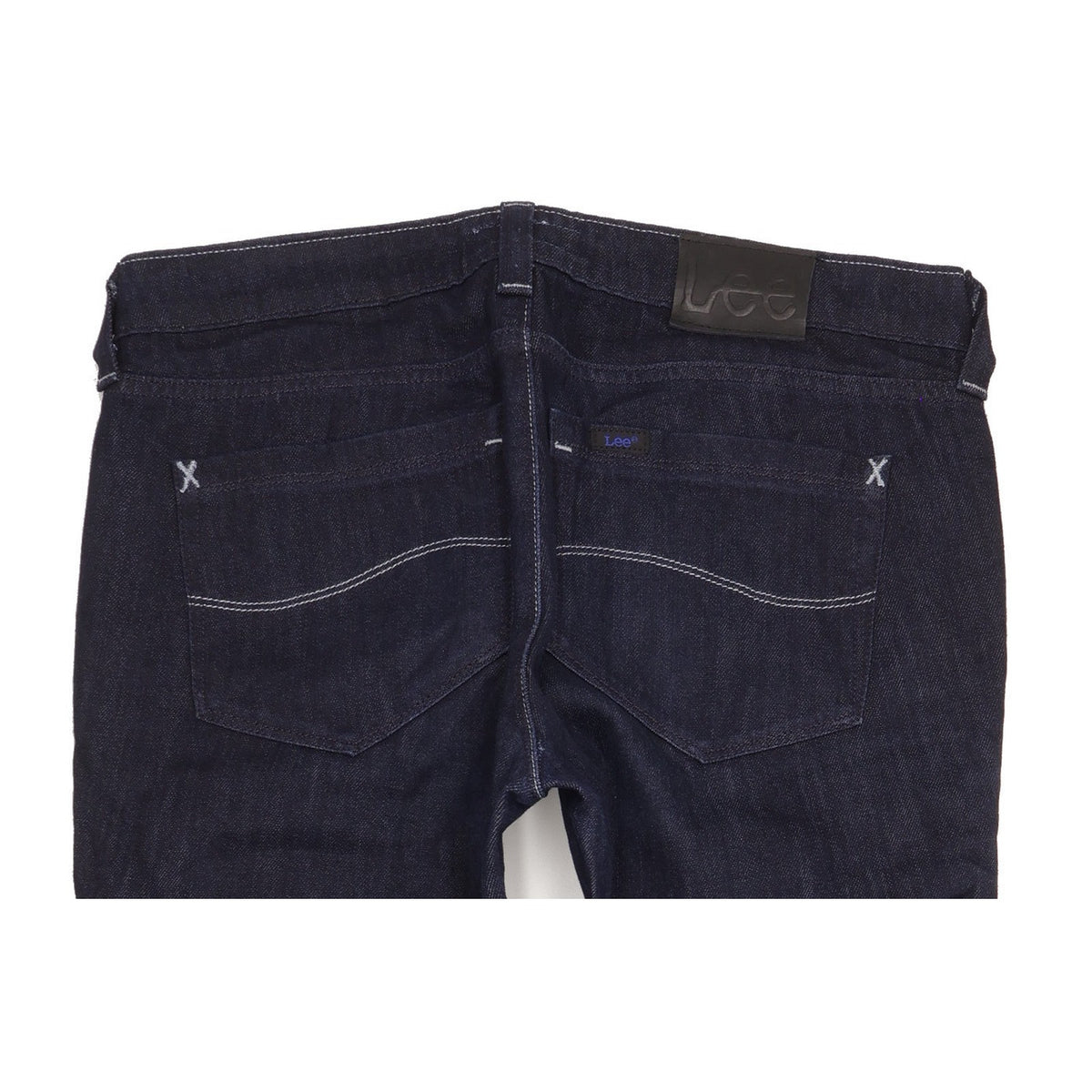 Lee Bell Women Navy Bootcut Slim Stretch Jeans W30 L31