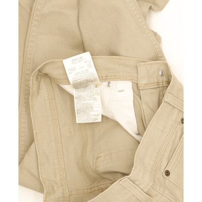 Wrangler Men Beige Straight Regular Stretch Jeans W33 L30
