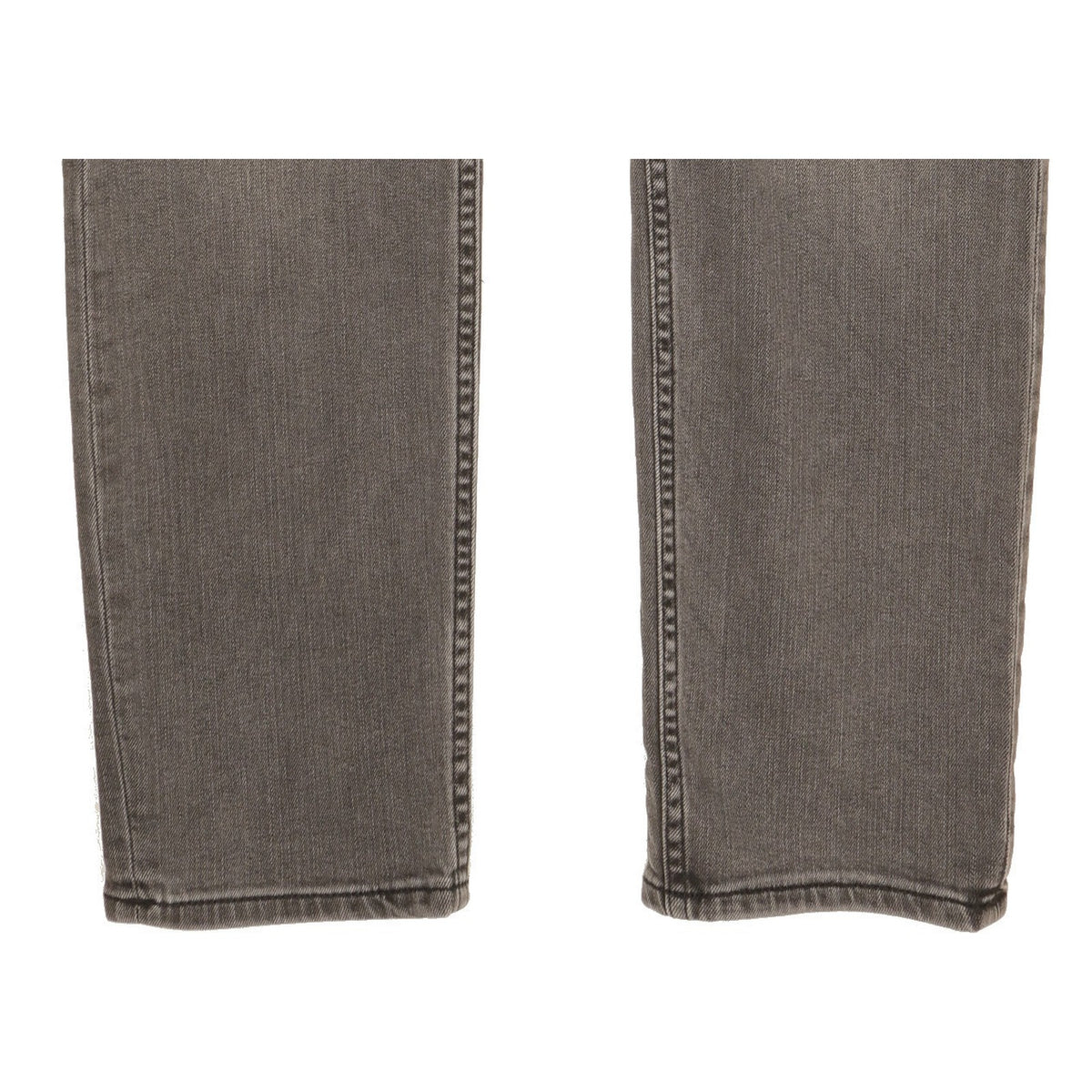 Lee Rider Men Grey Straight Slim Stretch Jeans W33 L32