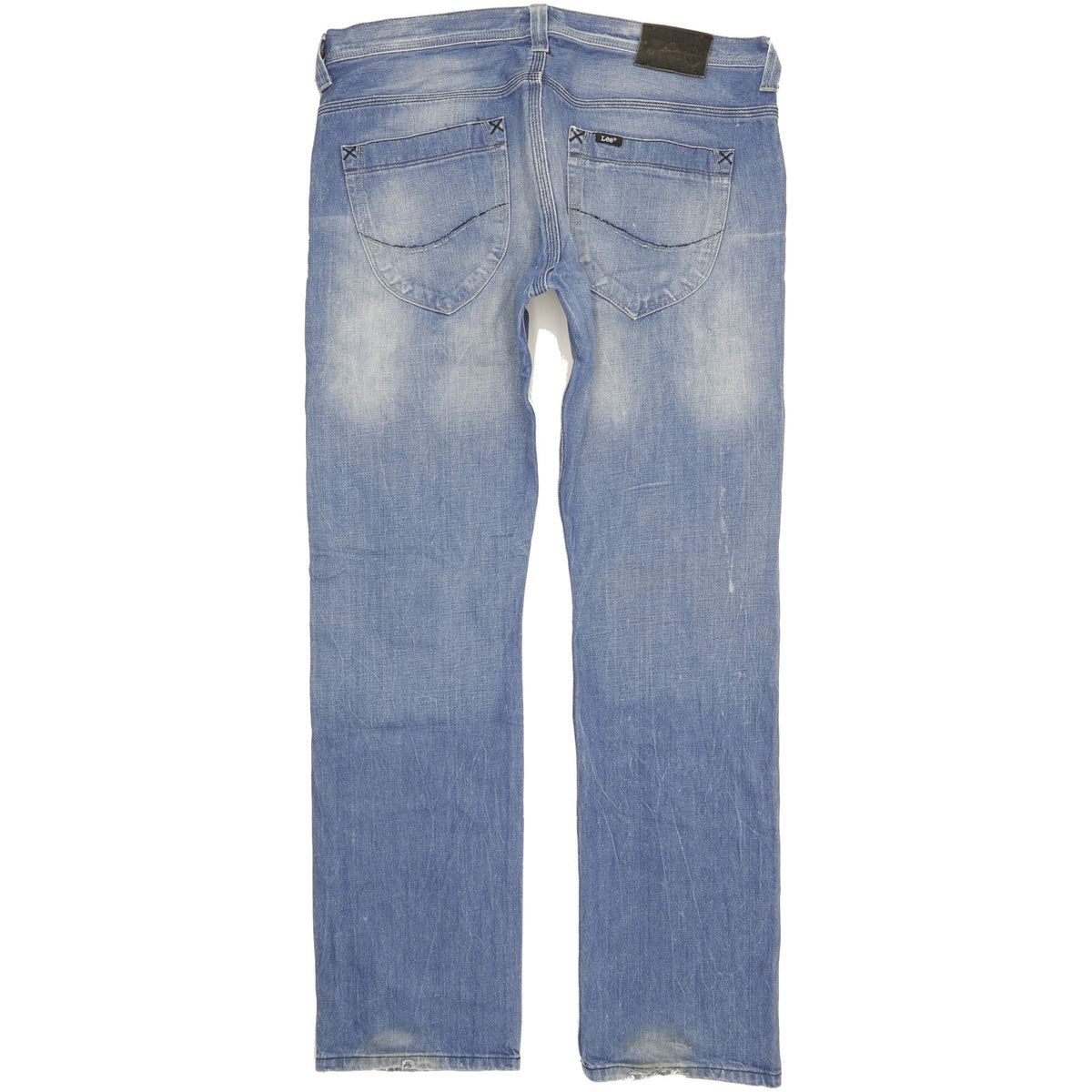 Lee Zed Men Blue Straight Regular Jeans W36 L33