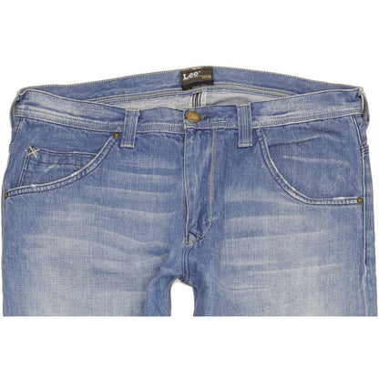 Lee Zed Men Blue Straight Regular Jeans W36 L33
