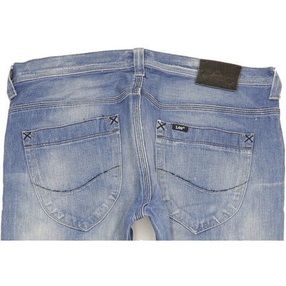 Lee Zed Men Blue Straight Regular Jeans W36 L33