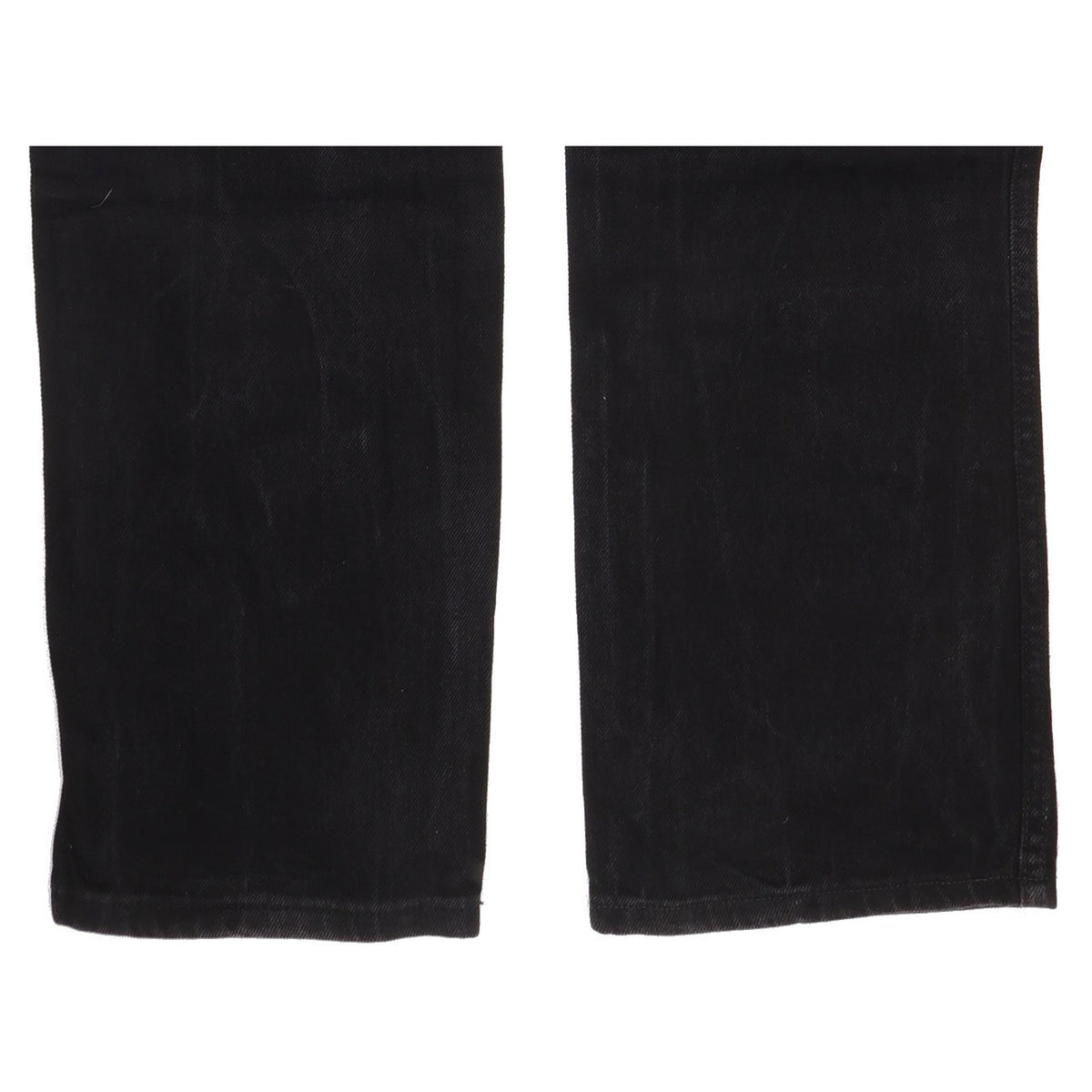 Wrangler Durable Quality Men Black Straight Regular Jeans W32 L35