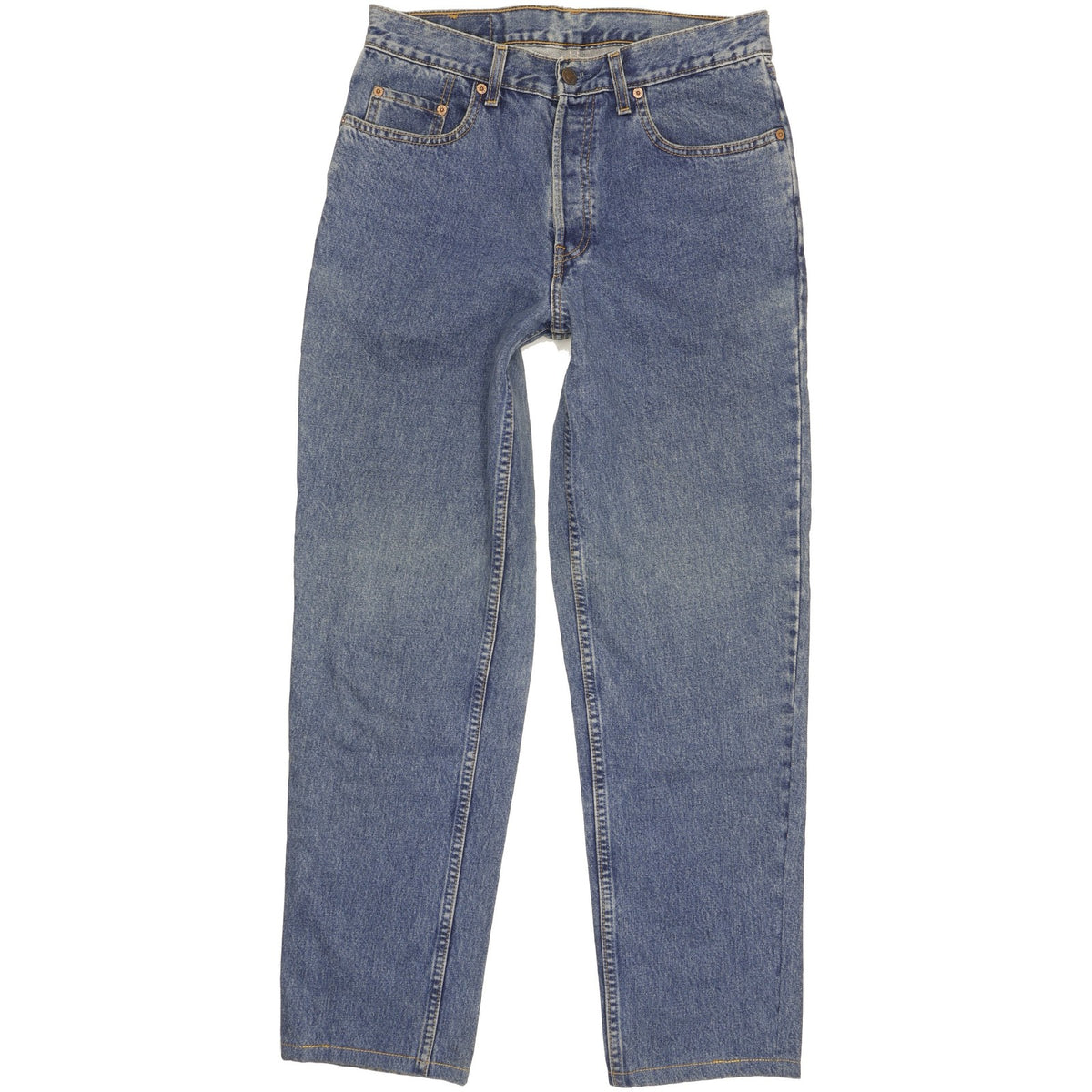 Levi's 412 Blue Straight Regular Jeans High Waisted W32 L30
