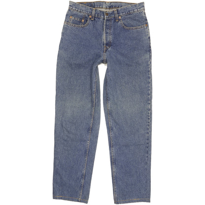Levi's 412 Blue Straight Regular Jeans High Waisted W32 L30