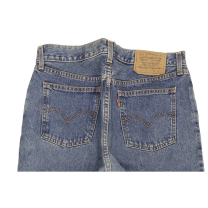 Levi's 412 Blue Straight Regular Jeans High Waisted W32 L30