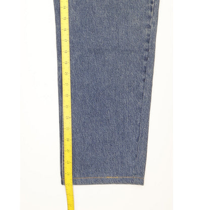 Levi's 412 Blue Straight Regular Jeans High Waisted W32 L30