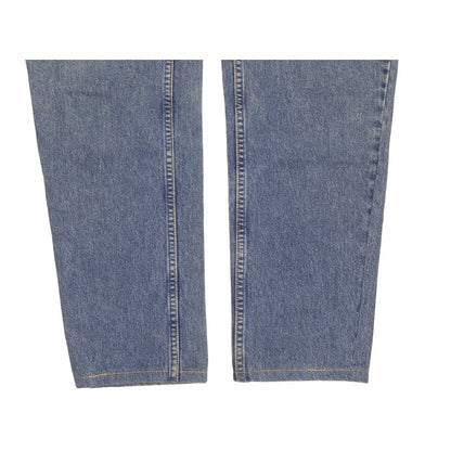 Levi's 412 Blue Straight Regular Jeans High Waisted W32 L30