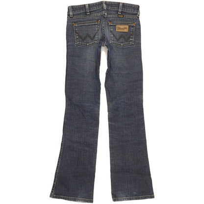 Wrangler Women Blue Bootcut Slim Stretch Jeans W26 L31
