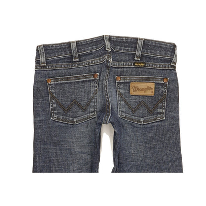 Wrangler Women Blue Bootcut Slim Stretch Jeans W26 L31