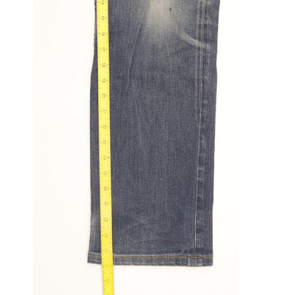 Lee Brooklyn Men Blue Straight Regular Stretch Jeans W33 L31