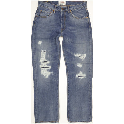 Levi's 505 Men Blue Straight Regular Jeans W31 L29