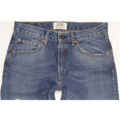 Levi's 505 Men Blue Straight Regular Jeans W31 L29