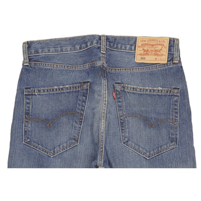 Levi's 505 Men Blue Straight Regular Jeans W31 L29