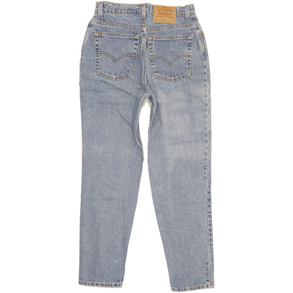 Levi's 512 Made in USA Blue Tapered Slim Mom Jeans High Waisted W28 L28