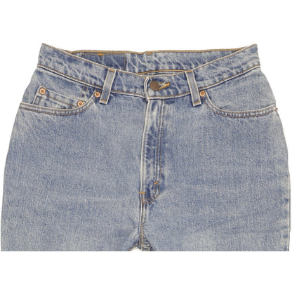 Levi's 512 Made in USA Blue Tapered Slim Mom Jeans High Waisted W28 L28