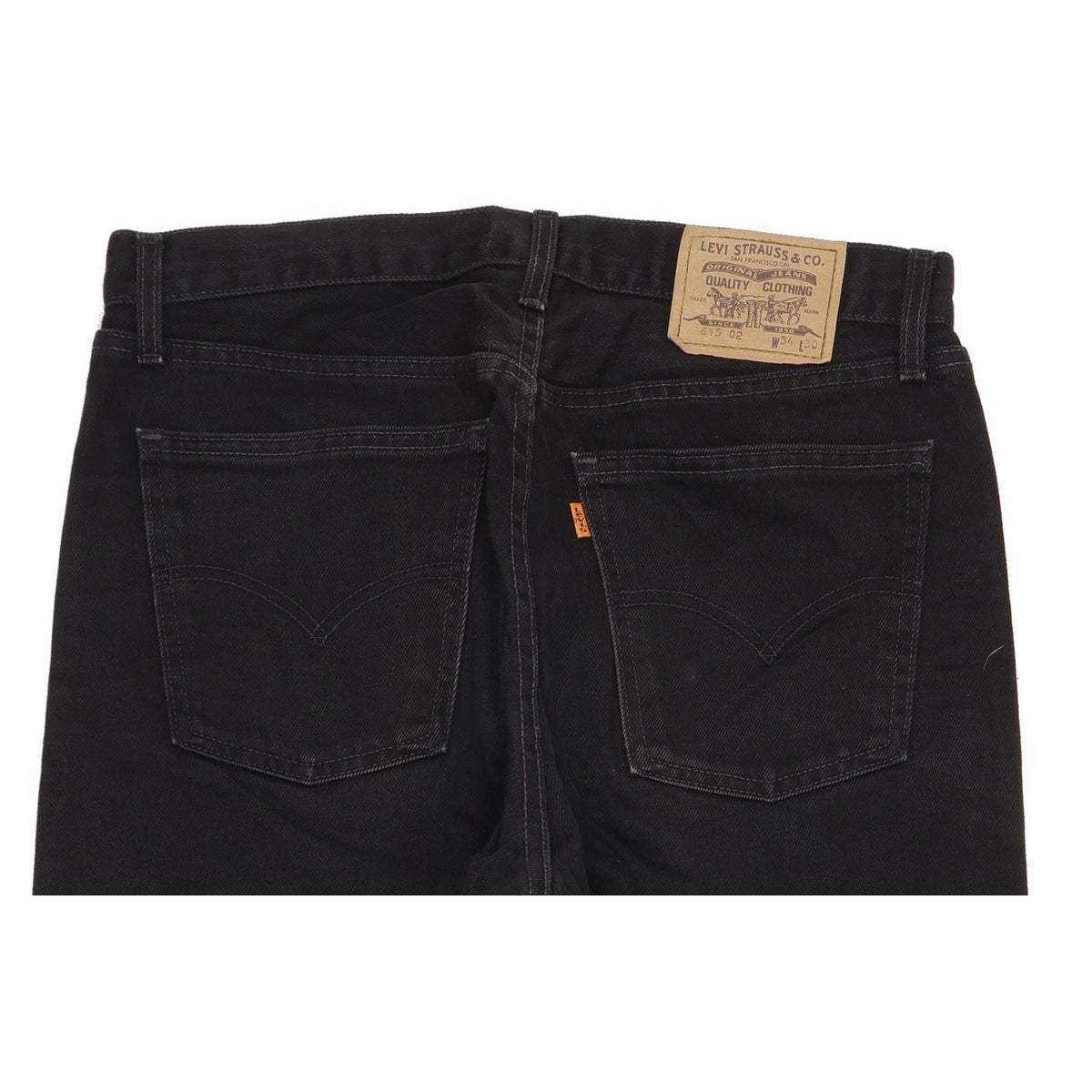 Levi's 615 Men Black Straight Regular Jeans W34 L30