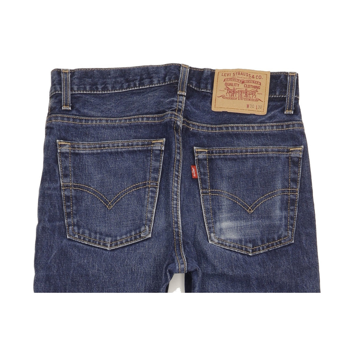 Levi's Men Blue Straight Regular Jeans W30 L32