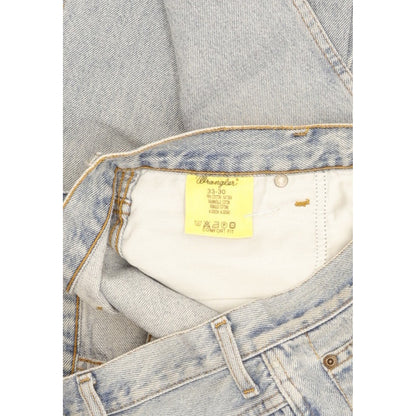 Wrangler Comfort Men Blue Straight Regular Jeans W33 L30