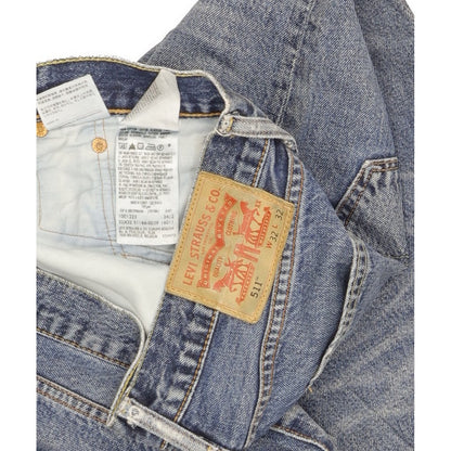 Levi's 511 Men Blue Straight Slim Jeans W32 L31