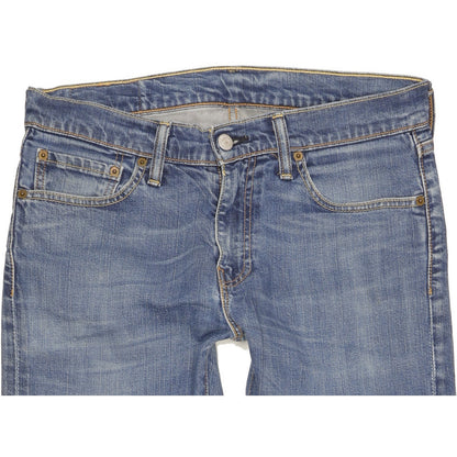 Levi's 511 Men Blue Straight Slim Stretch Jeans W33 L30