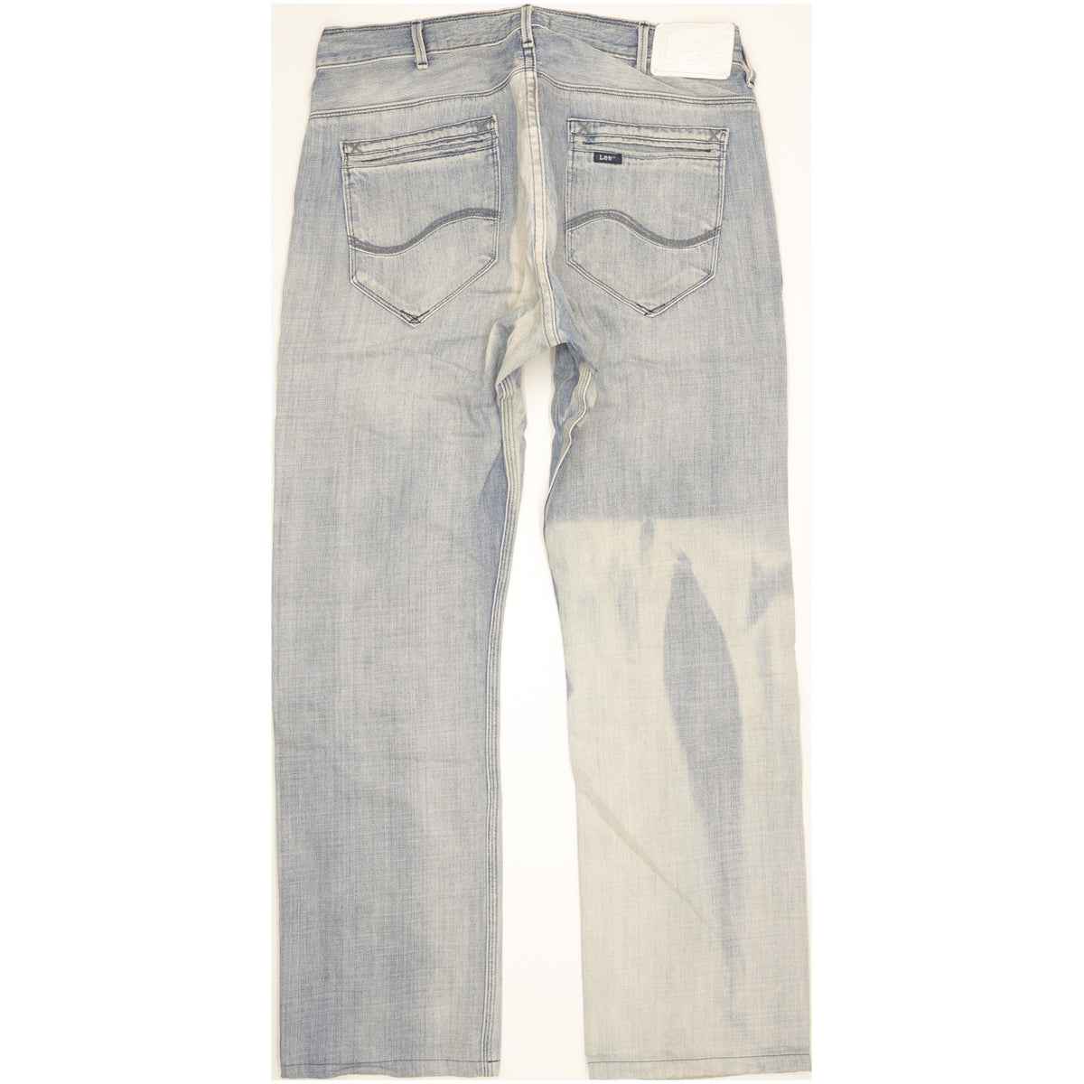 Lee Clark Men Blue Straight Regular Jeans W34 L32