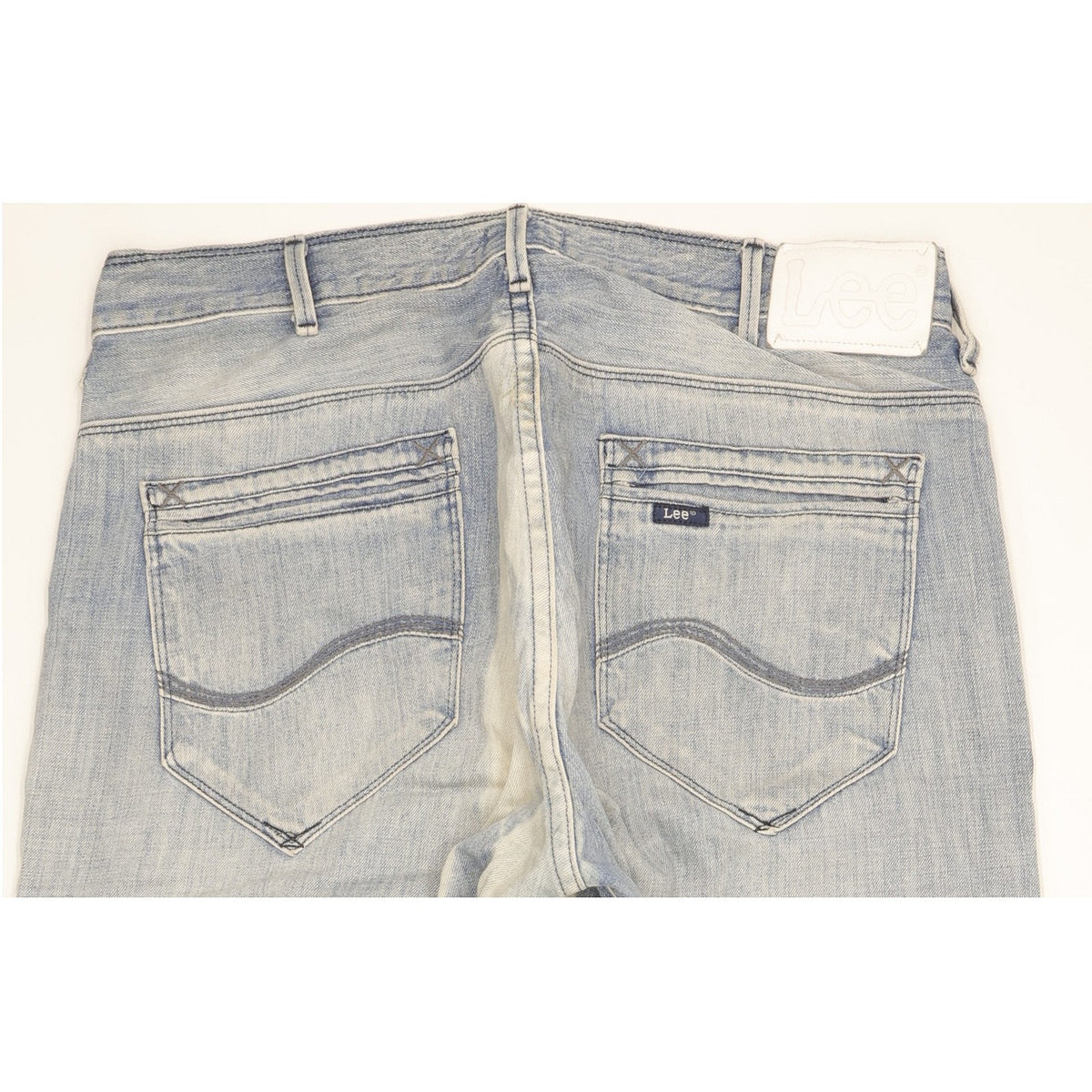 Lee Clark Men Blue Straight Regular Jeans W34 L32