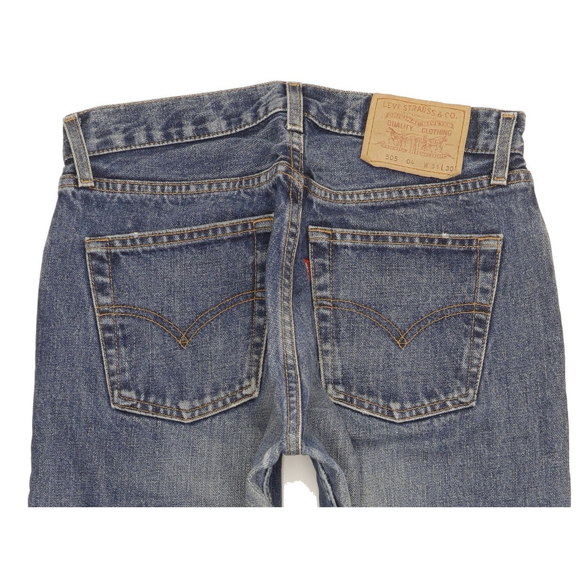 Levi's 505 Men Blue Straight Regular Jeans W31 L29