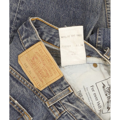 Levi's 505 Men Blue Straight Regular Jeans W31 L29