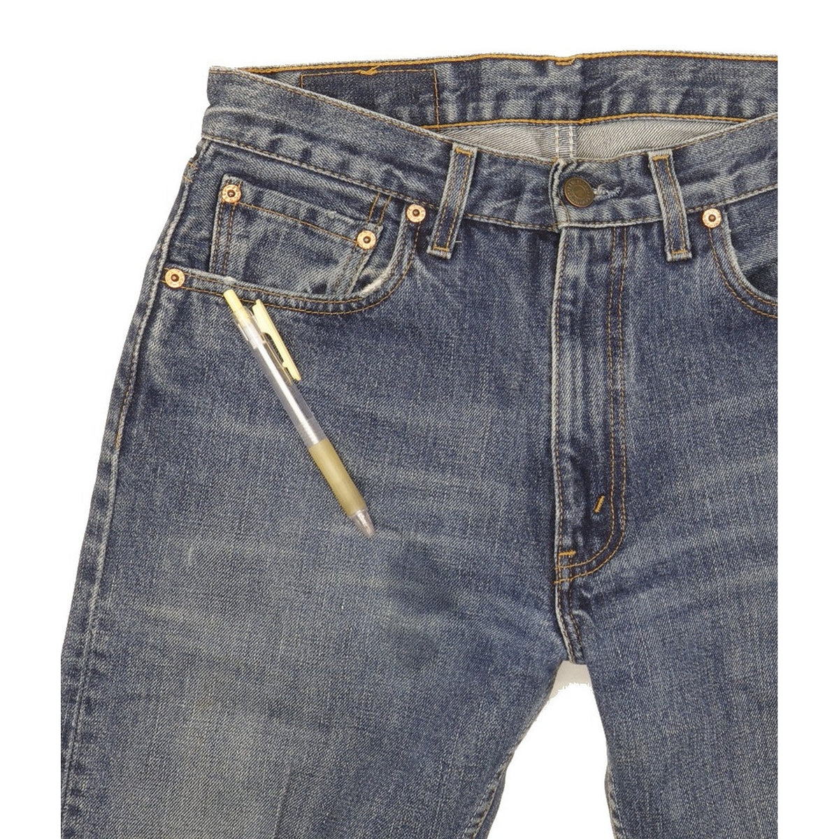 Levi's 505 Men Blue Straight Regular Jeans W31 L29