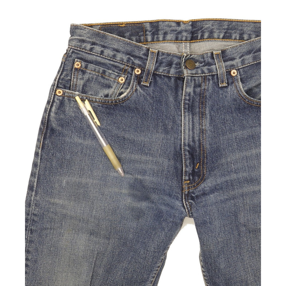 Levi's 505 Men Blue Straight Regular Jeans W31 L29