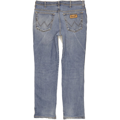 Wrangler Men Blue Straight Regular Jeans W36 L31