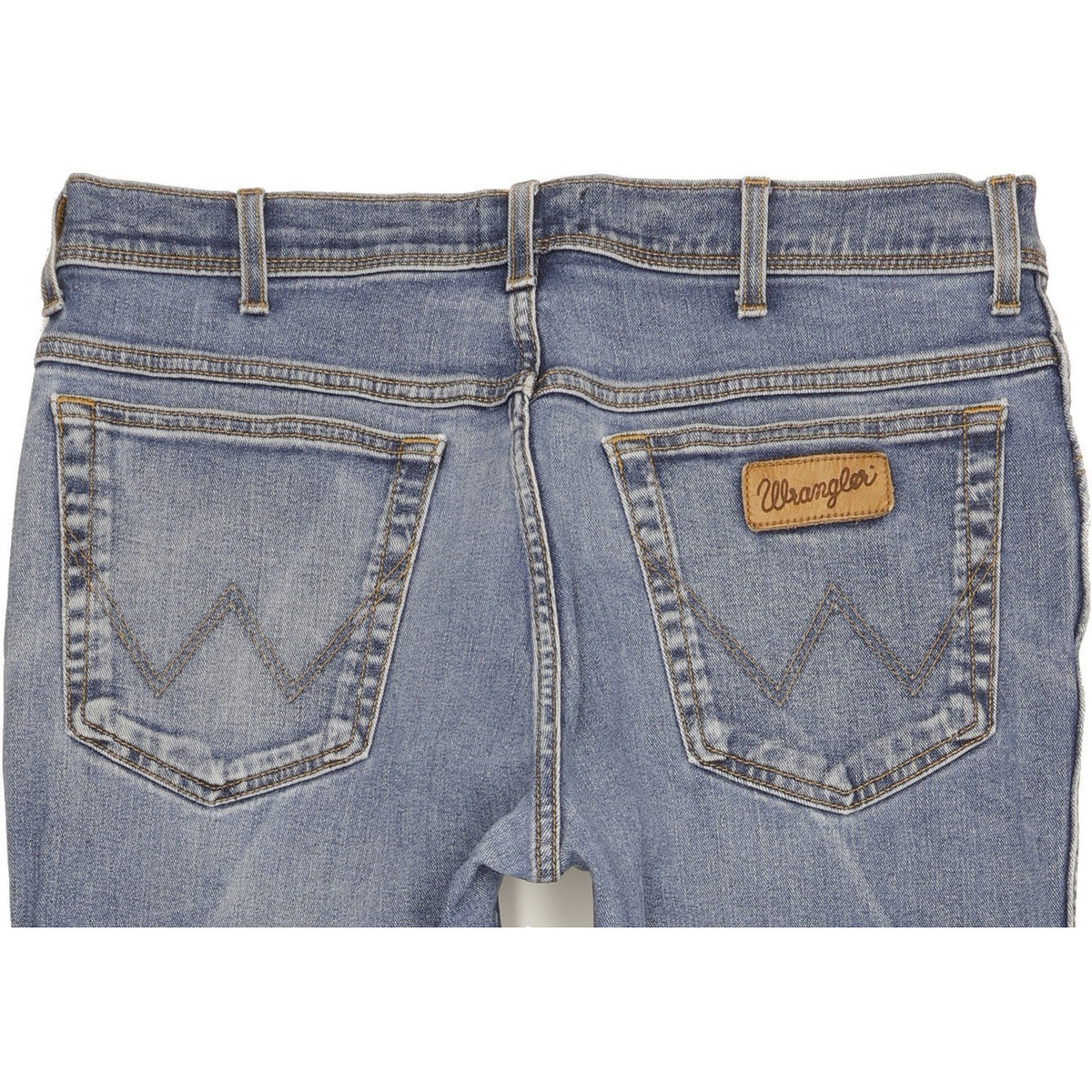 Wrangler Men Blue Straight Regular Jeans W36 L31