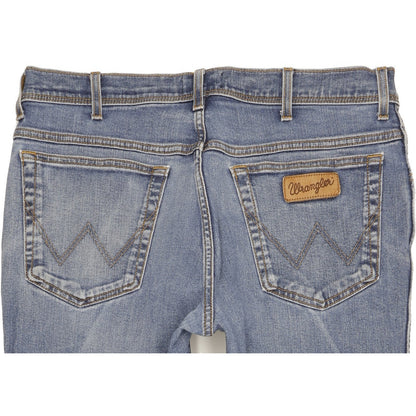 Wrangler Men Blue Straight Regular Jeans W36 L31
