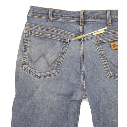 Wrangler Men Blue Straight Regular Jeans W36 L31