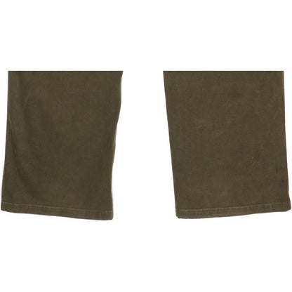 Wrangler Texas Men Green Straight Regular Stretch Jeans W35 L30