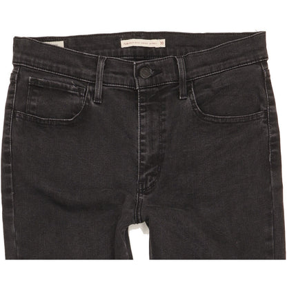 Levi's 720 Black Skinny Slim Stretch Jeans High Waisted W30 L28