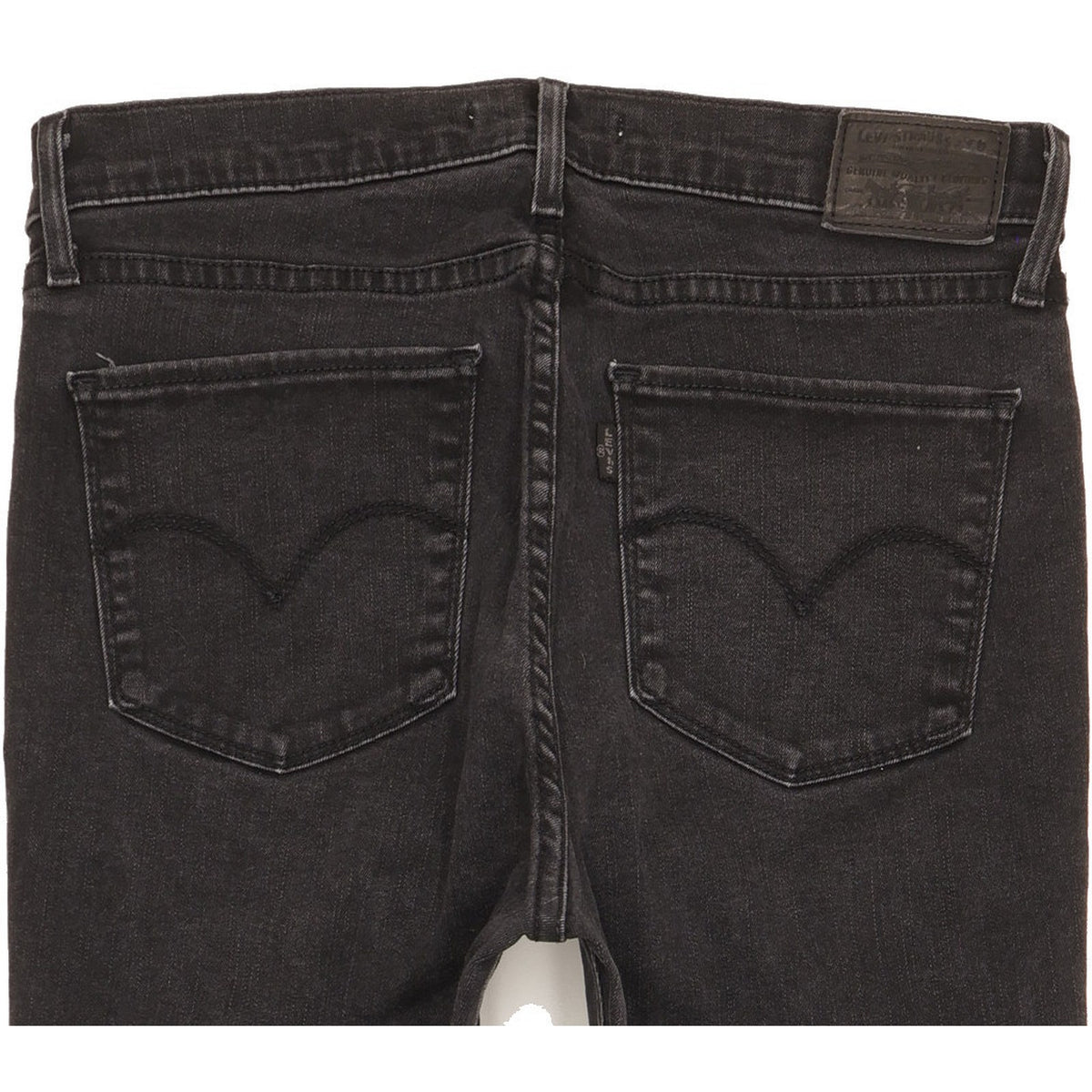 Levi's 720 Black Skinny Slim Stretch Jeans High Waisted W30 L28