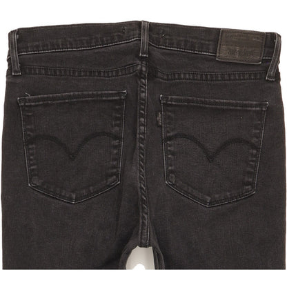 Levi's 720 Black Skinny Slim Stretch Jeans High Waisted W30 L28