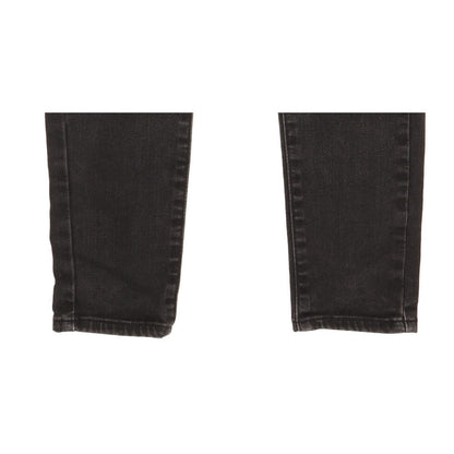 Levi's 720 Black Skinny Slim Stretch Jeans High Waisted W30 L28