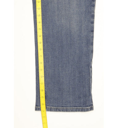 Wrangler Men Blue Straight Regular Stretch Jeans W36 L29