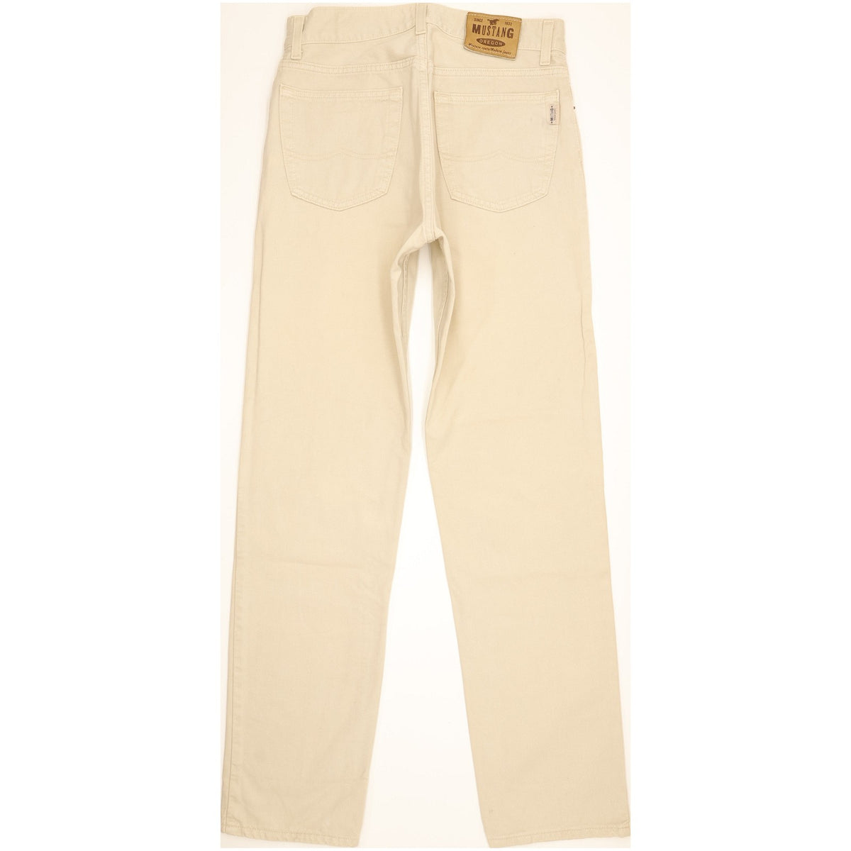 Mustang Oregon Men Beige Straight Regular Jeans W30 L33