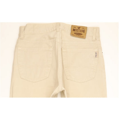 Mustang Oregon Men Beige Straight Regular Jeans W30 L33