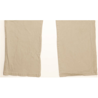 Wrangler Texas Men Beige Straight Regular Stretch Jeans W40 L32